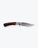 Benchmade 15080-2 Crooked River | Gray Aluminum & Wood | Clip-point