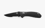 Benchmade 551SBK-S30V Griptilian® | Black Grivory® | Drop-point