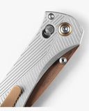 Benchmade 710FE-24 Seven | Ten™ | Gray Aluminum | Recurve