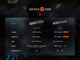 Fenix E35R EDC Flashlight