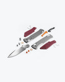 Benchmade Bugout® | Grey/Redstone Aluminum & Richlite