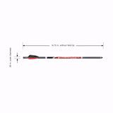 UMAREX NITROJAVELIN ARROWS (75G TIP) - 6 PK