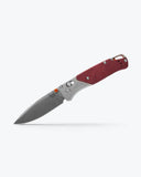 Benchmade Bugout® | Grey/Redstone Aluminum & Richlite