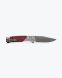 Benchmade Bugout® | Grey/Redstone Aluminum & Richlite