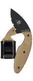 KA-BAR Original TDI Knife, Half-Serrated