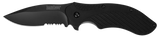 Kershaw Clash - Black, Serrated - 1605CKTST