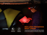 FENIX HM70R Rechargeable Headlamp + E-Lite Mini Flashlight