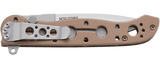 CRKT M16-03BS BRONZE WITH SILVER BLADE