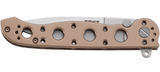 CRKT M16-03BS BRONZE WITH SILVER BLADE
