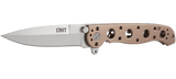 CRKT M16-03BS BRONZE WITH SILVER BLADE
