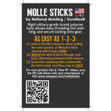 Vanquest  5" MOLLE STICKS (4-Pack)