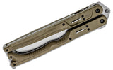 GERBER DOUBLEDOWN  Silver Blade with Green Handle