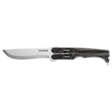 GERBER DOUBLEDOWN  Silver Blade with Black Handle