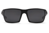 Gatorz Marauder, Matte Black, Smoke Polarized