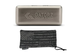 Gatorz Milspec Magnum, Matte Black, Ballistic ANSI Z87+,  Photochromic Anti-Fog (Inferno)